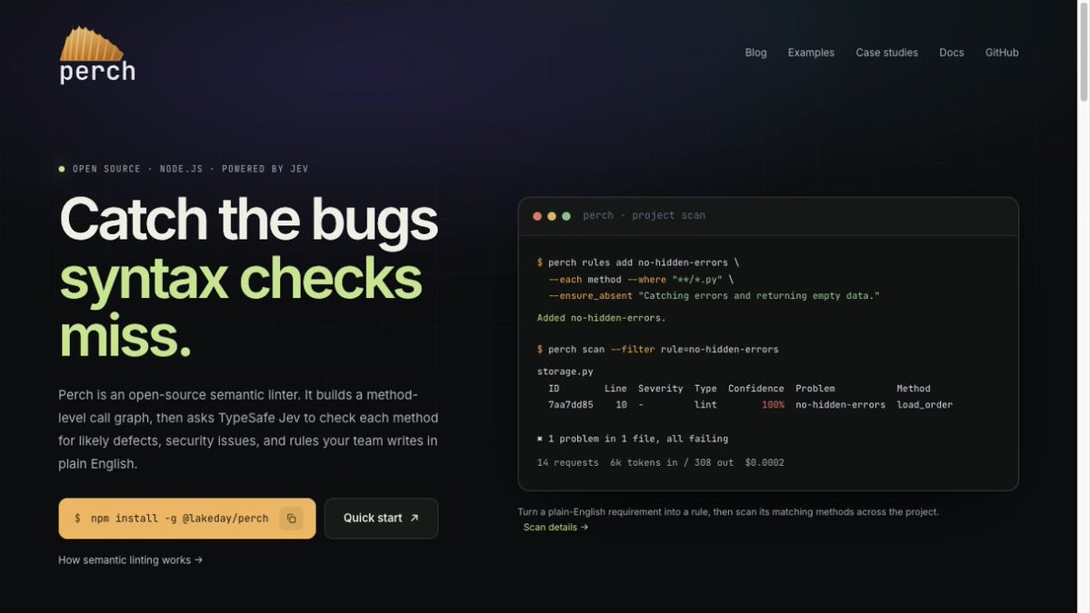 The first landing-page draft with a strip of small claims above the main headline.